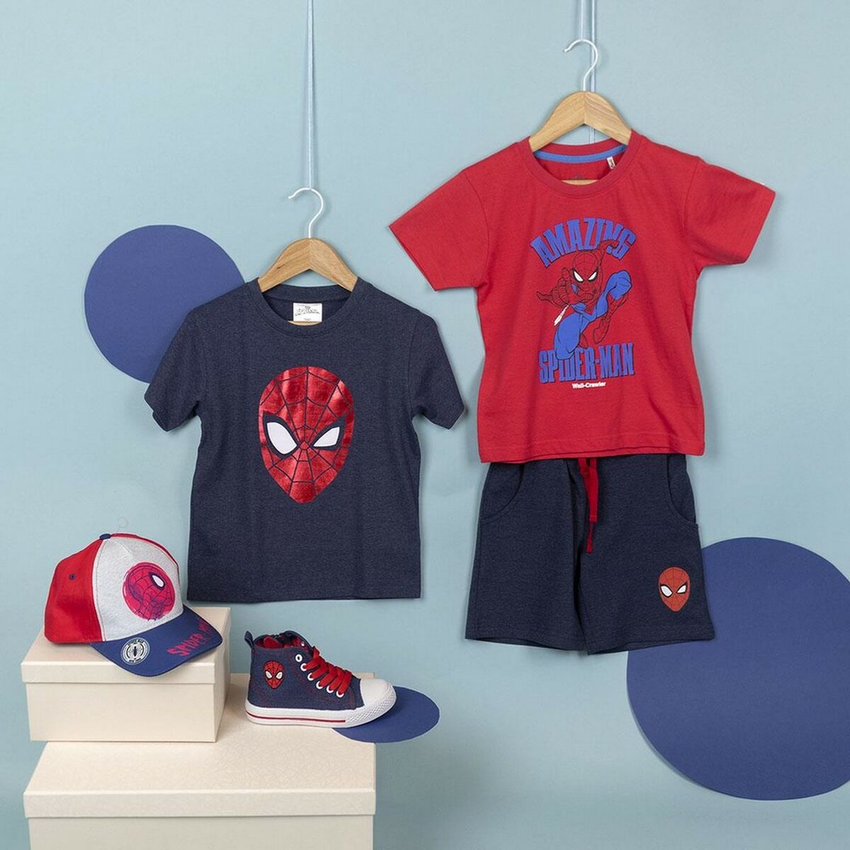 Set of clothes Spider-Man Blue Red